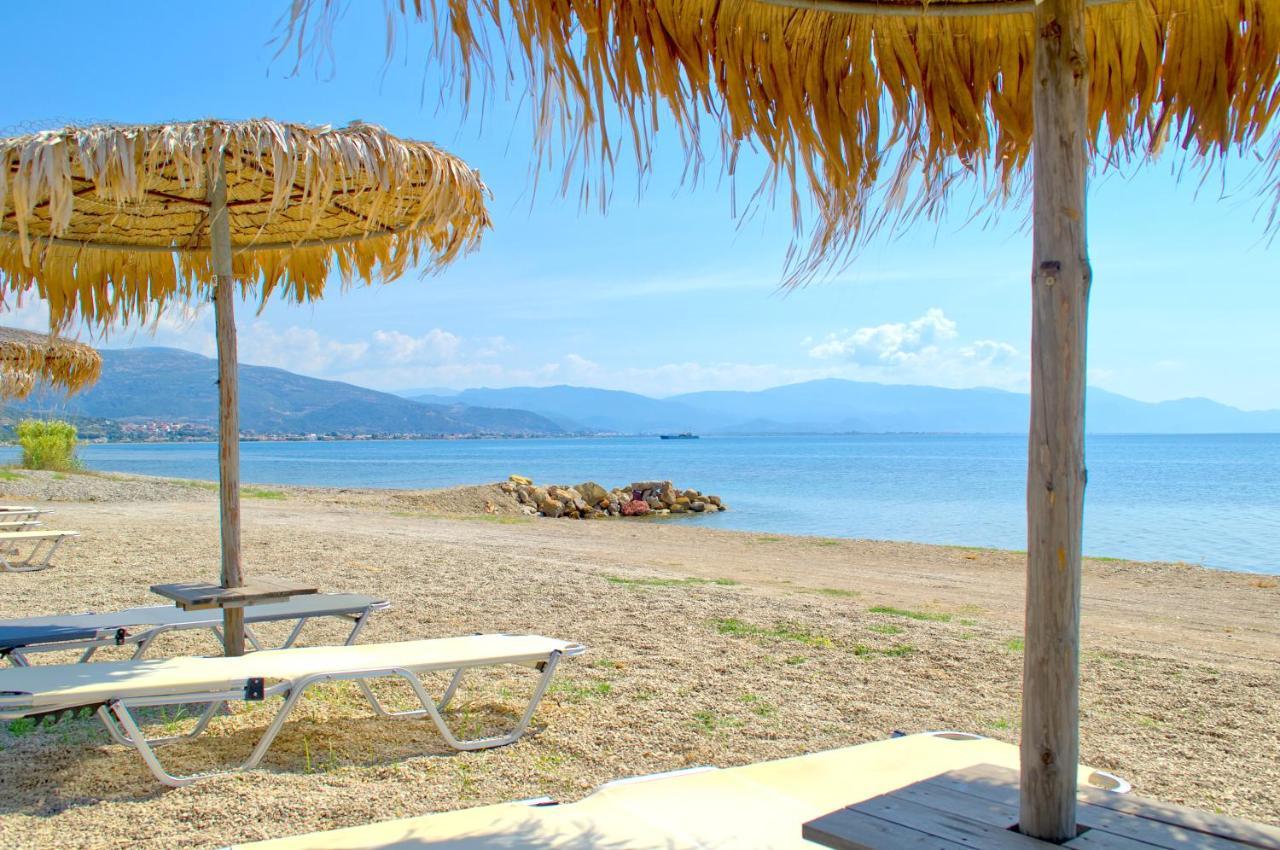 Epipleon Luxury Suites -104- Δωμάτιο 35Τμ Με Βεράντα 35Τμ Μπροστά Στη Θάλασσα Nafpaktos エクステリア 写真